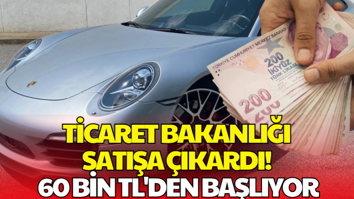 Bakanlıktan e-İhale ile Araç Satışı! Fiyatlar 60 Bin Liradan Başlıyor